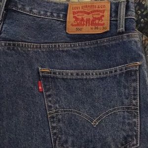 Levi Strauss  550 jeans.